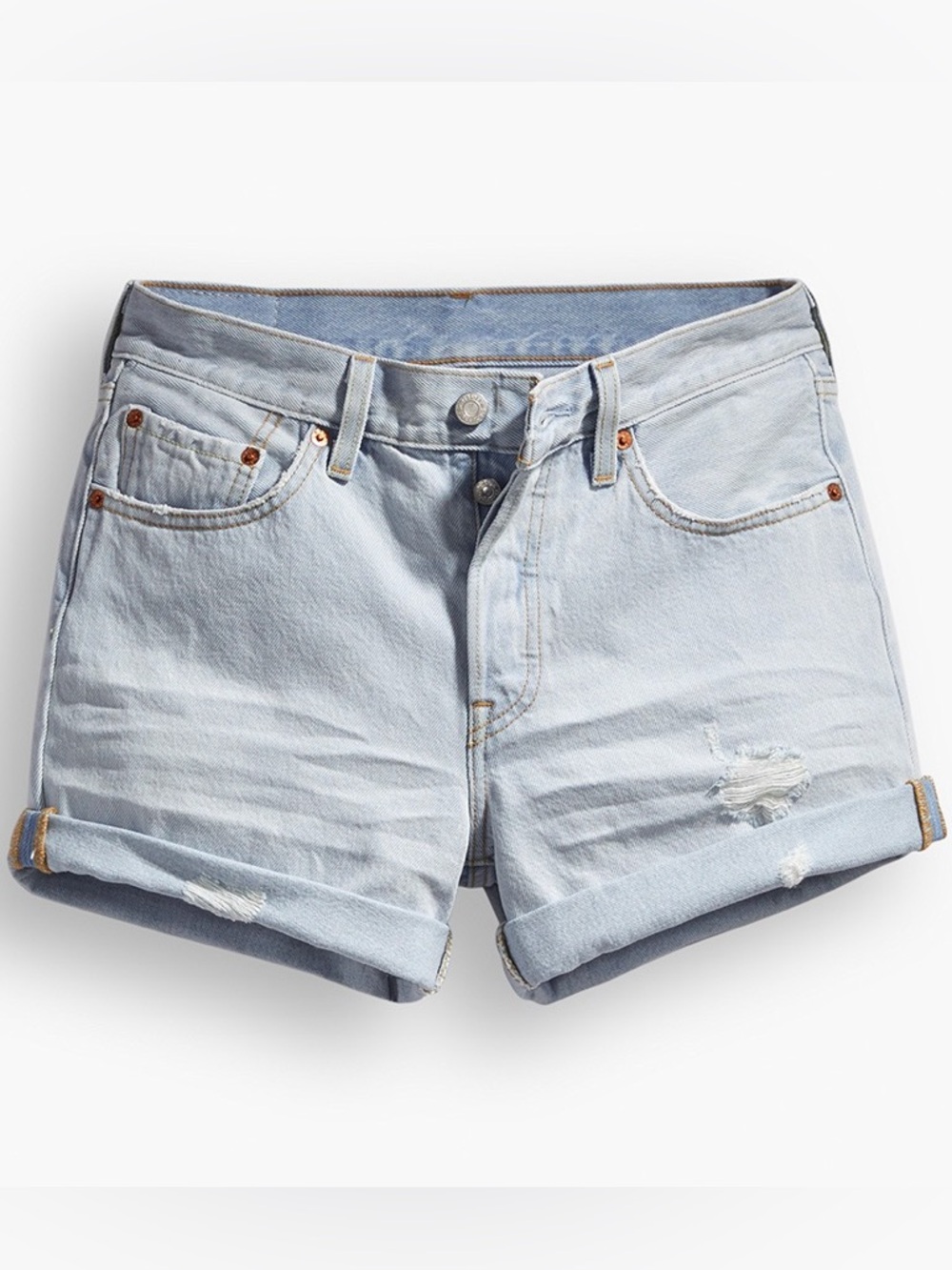 Levi’s 501 Rolled Stretch Long Short